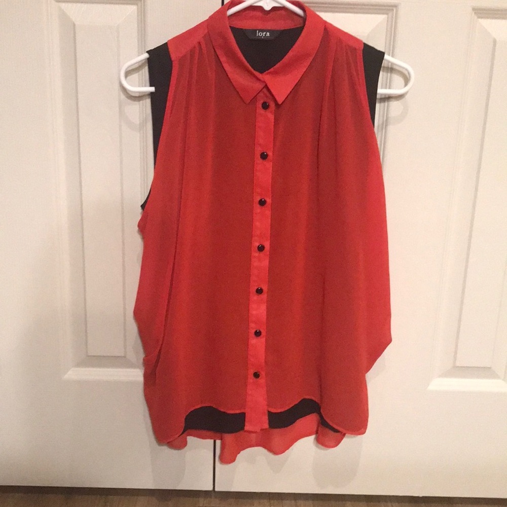 Sheer blouse